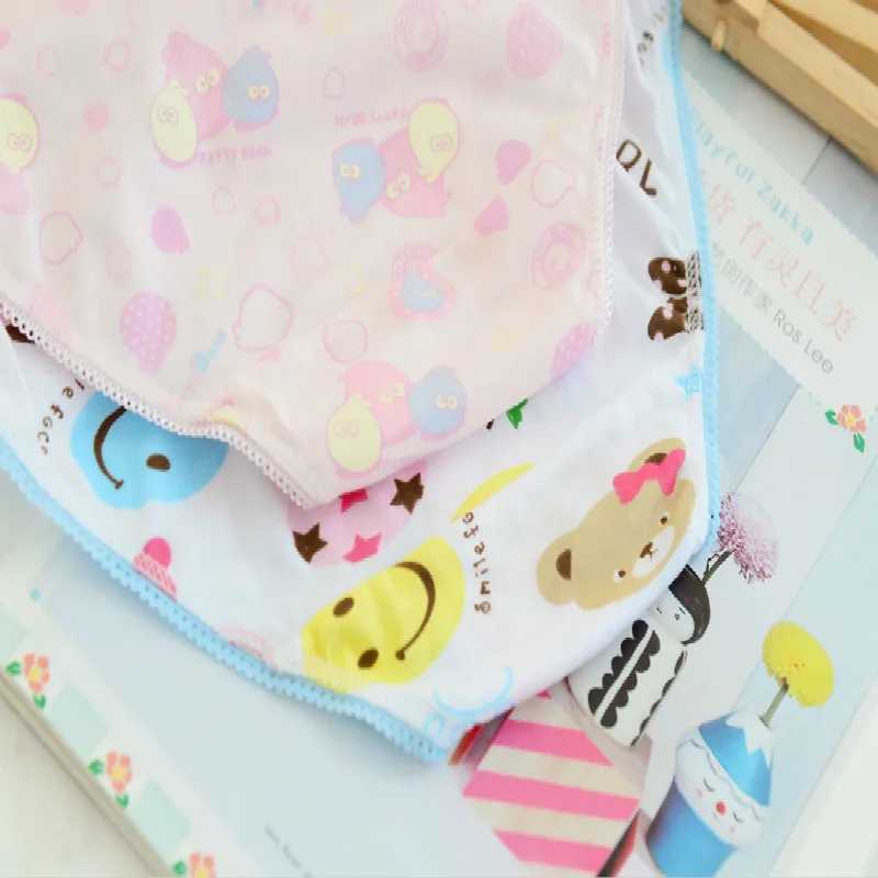 6pcs/Lot 100% Cotton Print Childrens Underwear Girls Panties 2-12Years Y240821