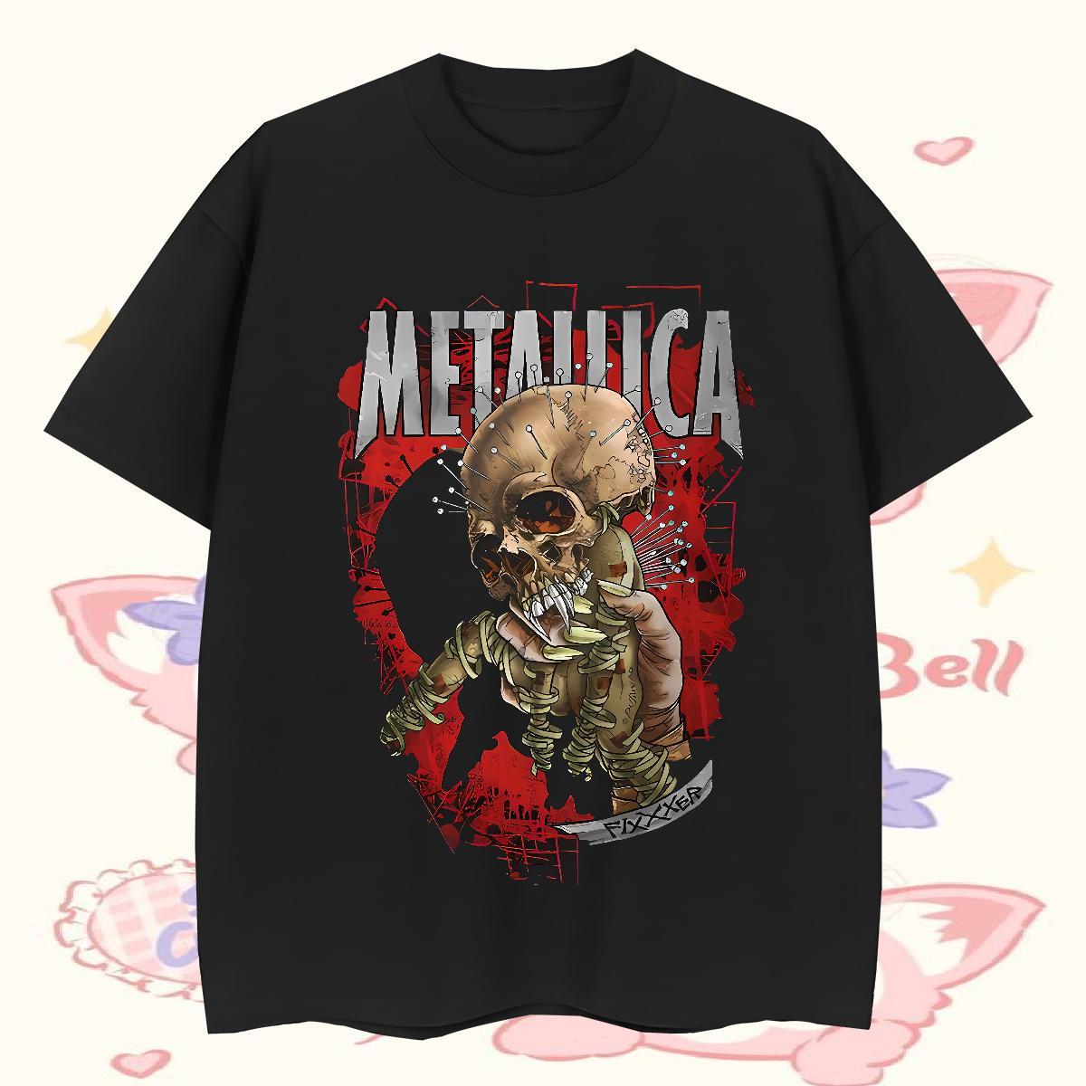 Designer skull Men Tops Tees 230g Pure Cotton T shirt Custom Print Oversized Anime Printing Street Breathable Short Sleeve Cool Design Clothes