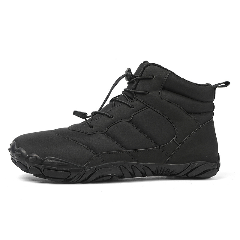 Ddmysports Five Boots Anti Slip Outdoor Snow Insulation Cold Resistance Men S And Women Cotton Shoes Short Cut Five Finger OUTDOOR