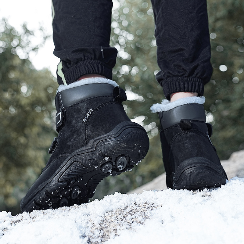 Ddmysports New Children S Shoes With Plush Insulation For Both Boys And Girls Outdoor Snow Boots Sports High Top Cotton Waterproof OUTDOOR