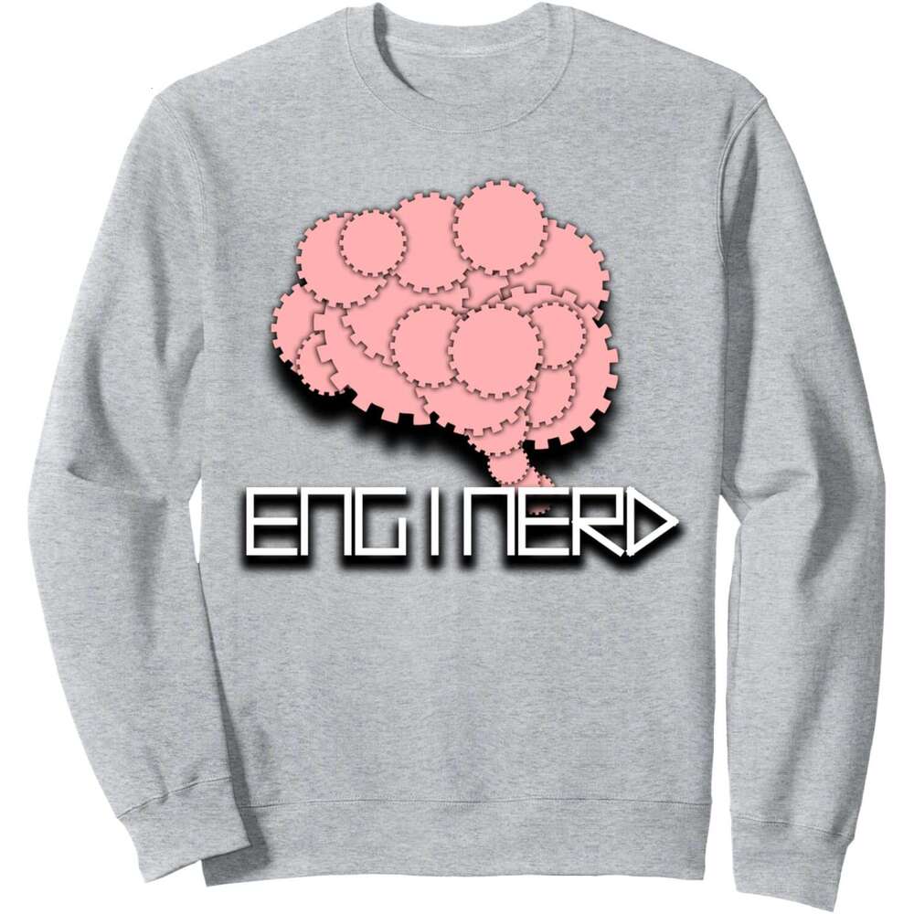 Long Sleeve Shirts for Men sweatshirt Enginerd Funny System Brain Cool Engineer Geek Gift Sweatshirt T shirt Tee Streetwear Casual tops clothes