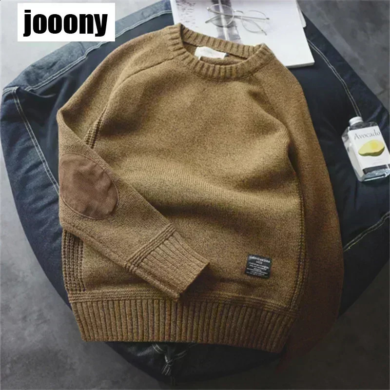 Sweaters men Winter style thick warm sweater men youth O-neck sweaters autumn Mens wool pullovers men clothing 240821