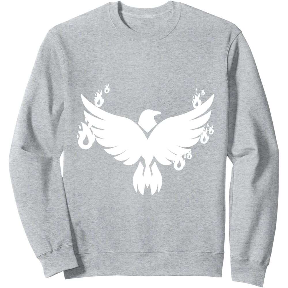 Long Sleeve Shirts for Men sweatshirt Bird Icon American Rised From Ashes Phoenix Gift Sweatshirt T shirt Tee Streetwear Casual tops clothes