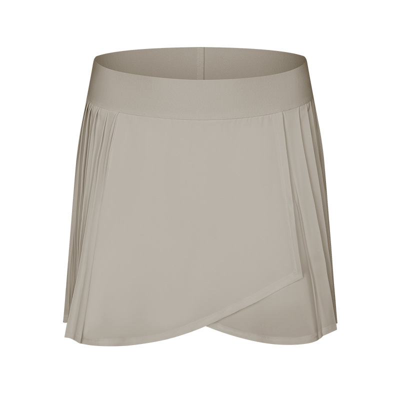 Skirts Yoga Tennis Badminton Skirt Dress Women Outdoor Sports Yoga Elastic Waistband Fashion Pleated Skirt