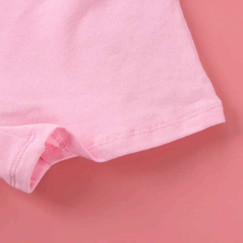 Big Girls Underwears Mid-Waist Student Young Girls Panties Solid Color Teenage Boxershorts Briefs Children Underpants Teens Y240821