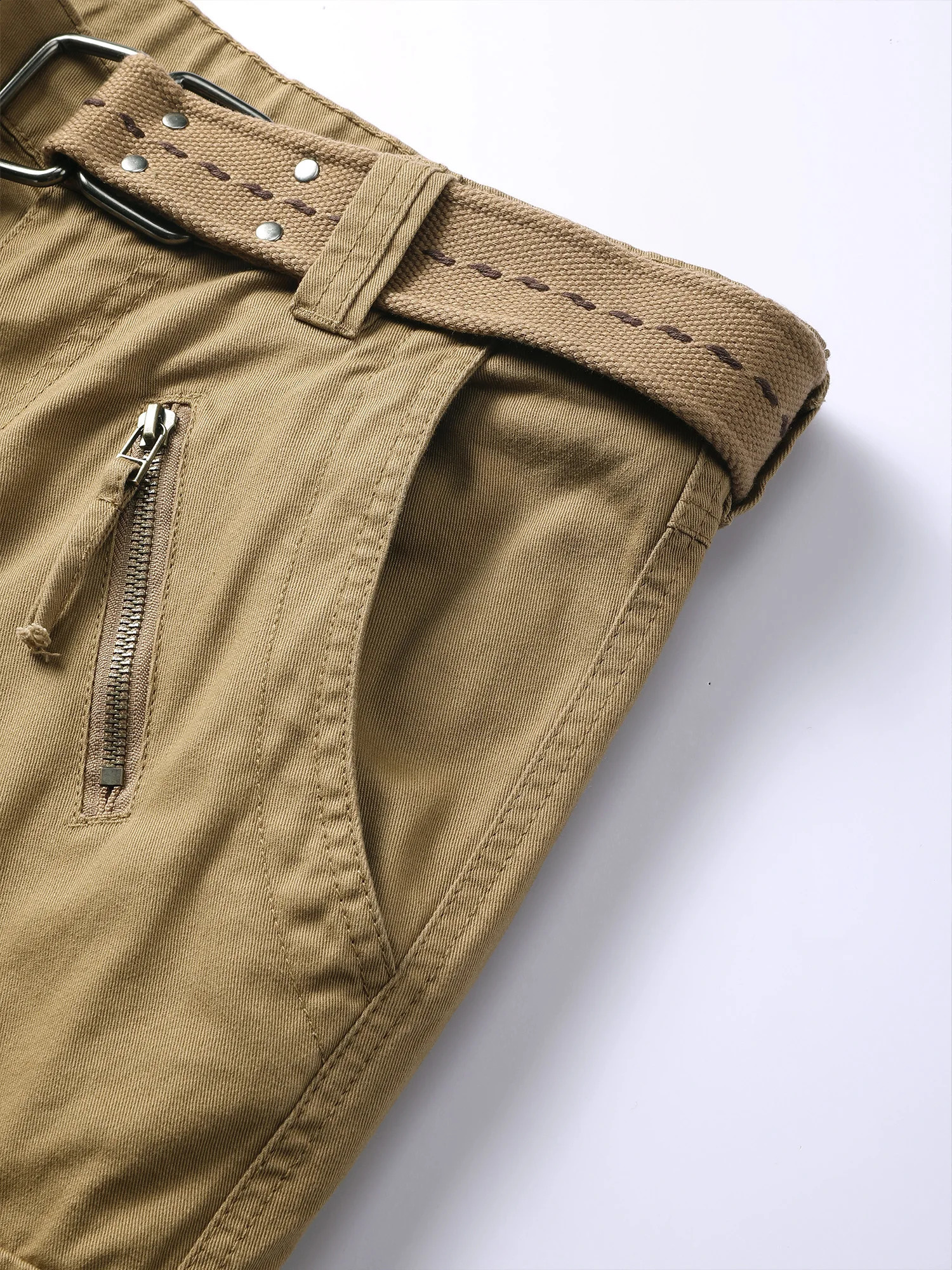 AKARMY Mens Loose Straight Multi Pocket Casual Pants Camo Outdoor Training Sports Tactical 240821