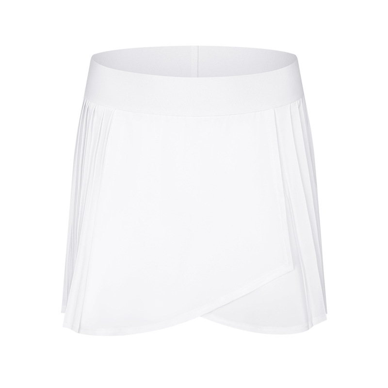 Skirts Yoga Tennis Badminton Skirt Dress Women Outdoor Sports Yoga Elastic Waistband Fashion Pleated Skirt