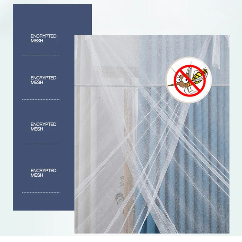 Portable Square Mosquito Net For Bedroom Outdoor Travel Insect Proof Tent Summer Solid Color AntiMosquito Bed Canopy 240820