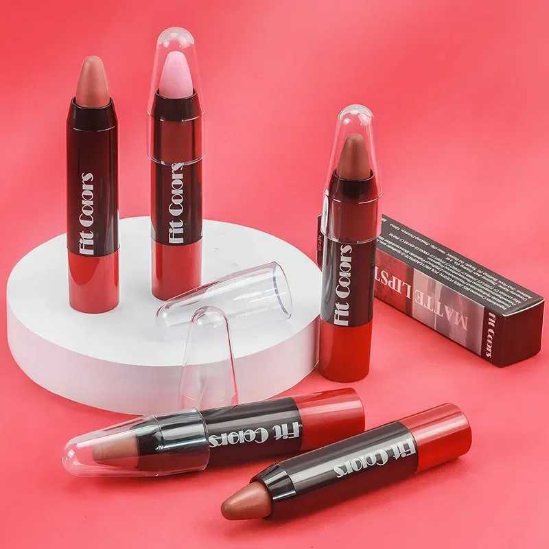 1PC Matte Lip Liner Pencil Lip Outline Contouring Lasting Waterproof Lipstick Crayon Pigments Moisturizing Lip Balm CosmeticsXJ241209