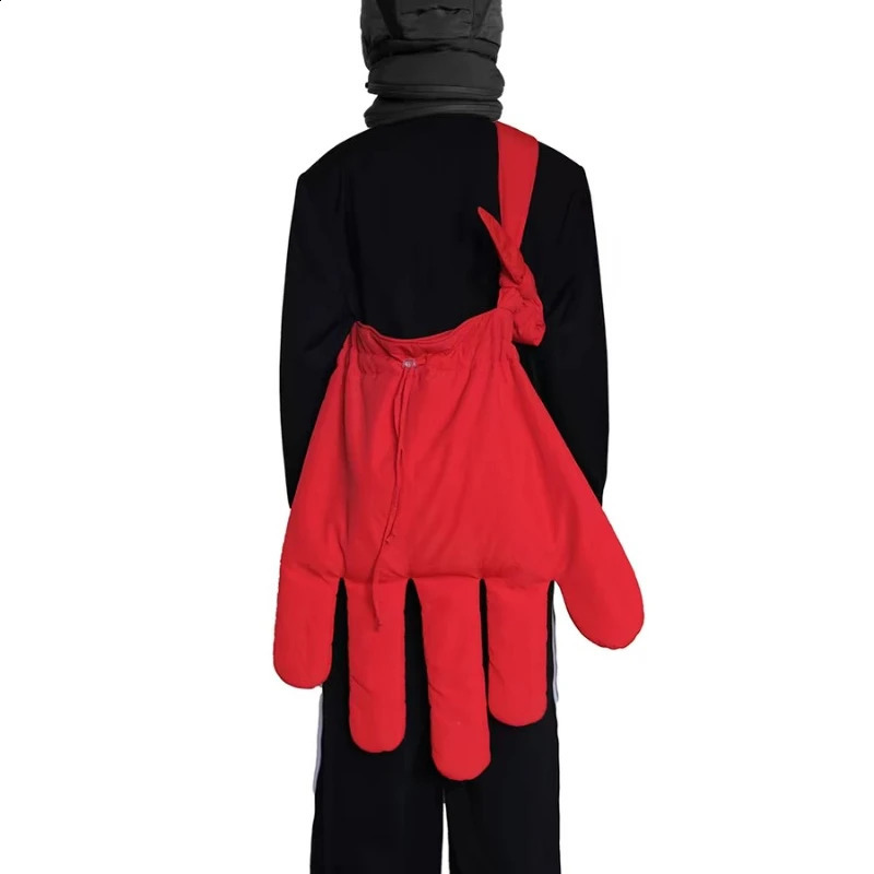 Personality Vintage Solid Glove Bag High-capacity Simple Men Nylon Underarm Tote Bags Korean Casual Women Shoulder Handbags Y2k 240820