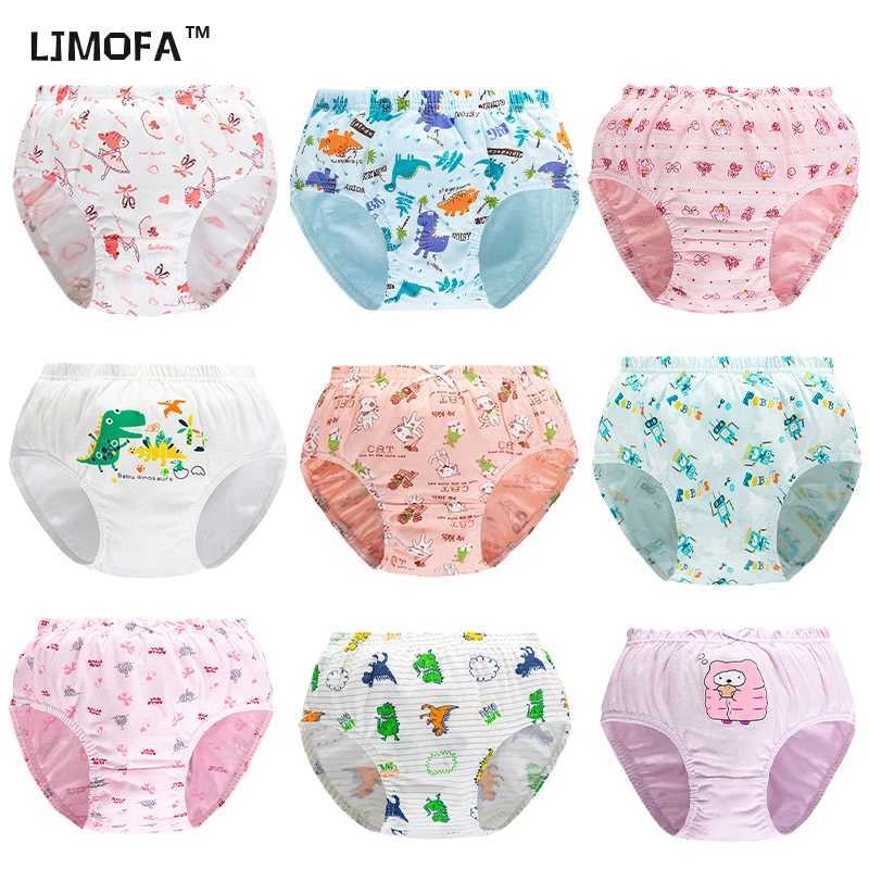 LJMOFA 1PCS Kid Cute Brief Cartoon Children Underwear Kids Cartoon Panties Breathable Soft Boys Briefs Boxers Girls Panties B148 Y240821