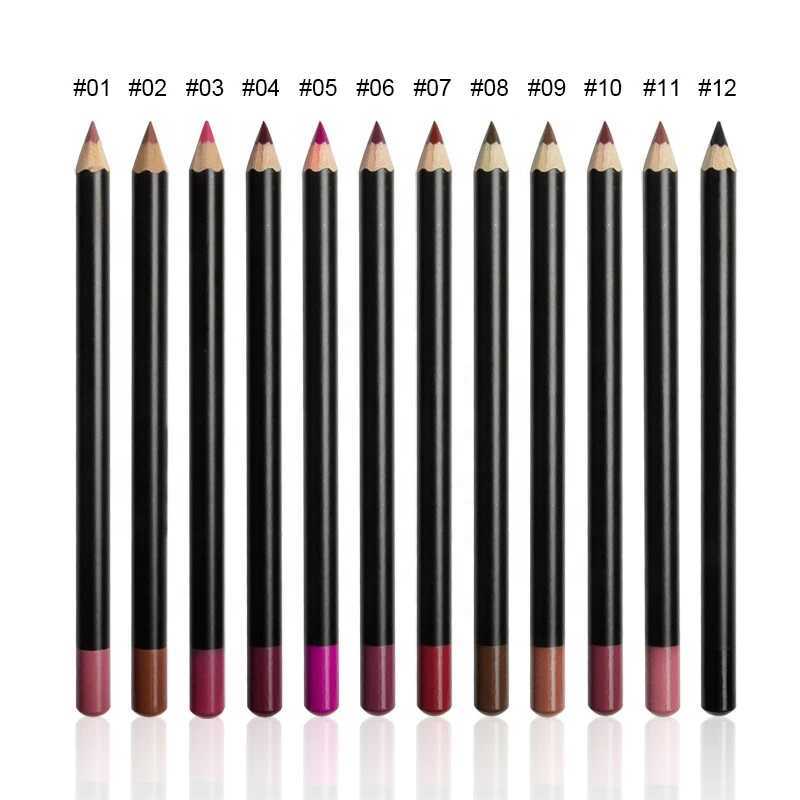 Bivanfe Matte Brown Lip Liner Pencil Waterproof Long Lasting Makeup Cosmetics Lipliner For LipsXJ241209