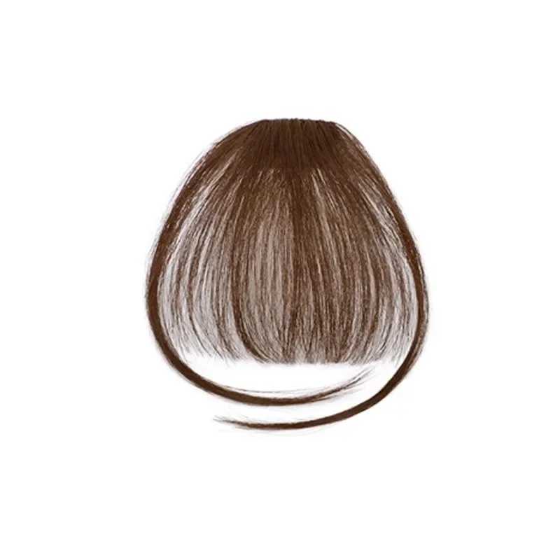 Fake Air Bangs hair clip style extension synthetic hair fake edge natural fake hair female clip style bangs hair styling tool W240817