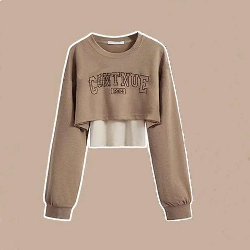 Autumn Wear Womens Set Korean Edition Round Neck Top with Hanging Strap Work Pants Three Piece Set Clothes for Women 240820