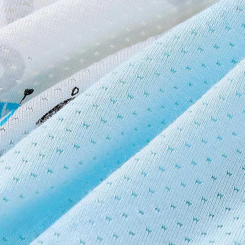 Summer Thin Mesh Breathable Panties 4PCS Boys Soft Comfort Antibacterial Underwears Cute Print Knickers 3+y Young Child Clothing Y240821