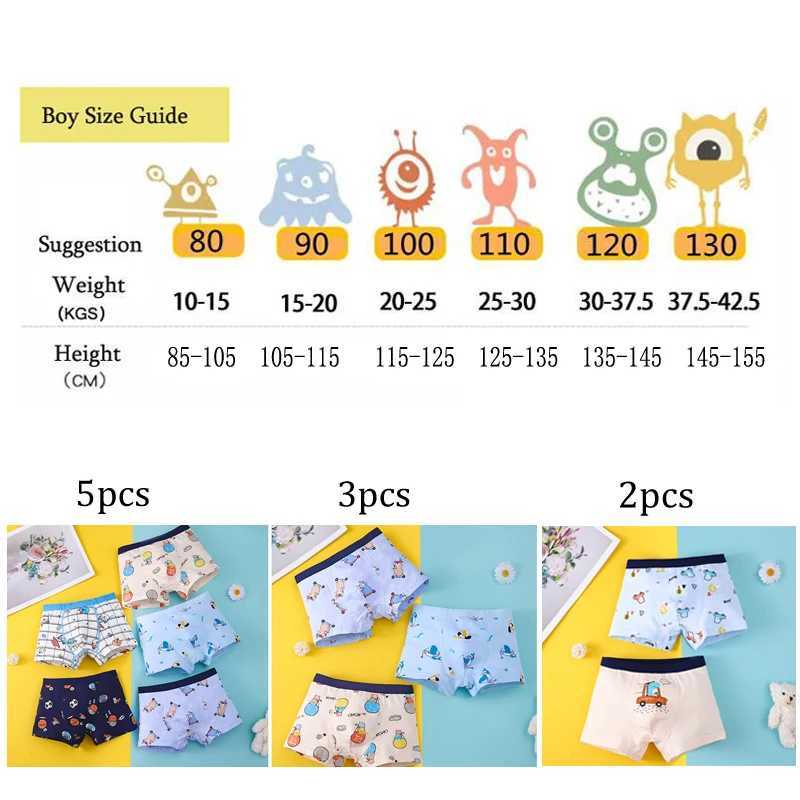 Cotton Kid Boy Underwear Soft Toddler Cartoon Shorts Panties Toddler Briefs for Infant Children Girl Teen Underpant 2 -15 Years Y240821