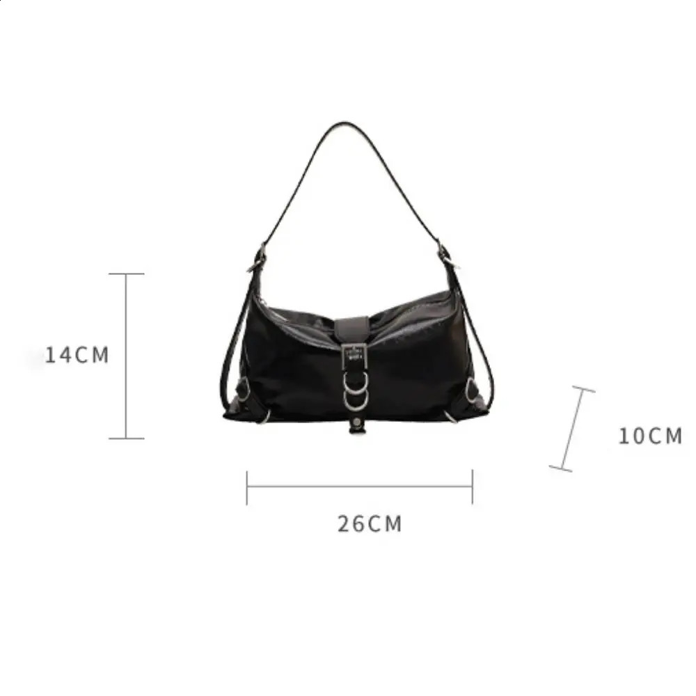 High Quality Womens Bags Autumn Fashion Simplicity Highcapacity Advanced Sense Shoulder Bag Solid Versatile Handbag 240820