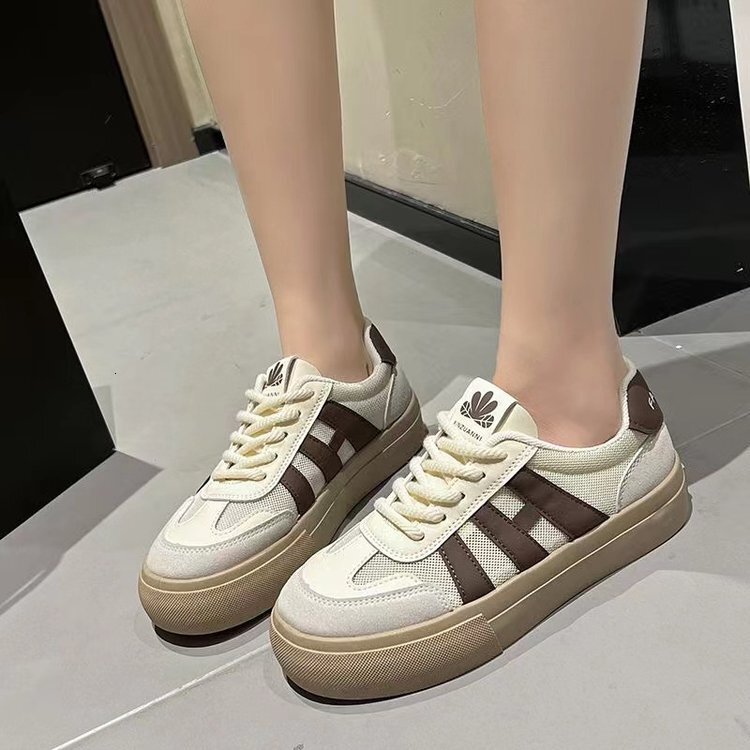 Ddmysports Forrest Gump Women S Casual Sports German Training Little White Summer New Board Shoes Breathable And Versatile Single OUTDOOR