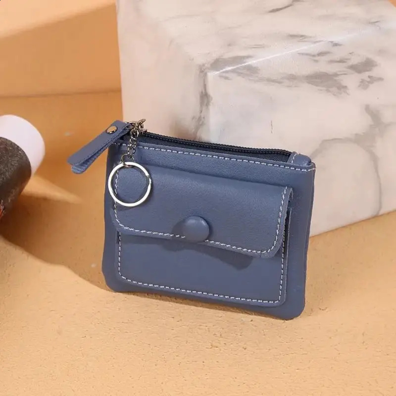 Envelope Women Card Holders Business ID Credit Case Holder Female Soft Leather Mini Wallet Coin Cash Purse Ladies 240821