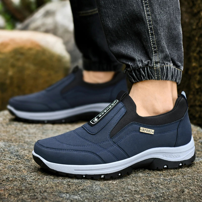 Mens Four Seasons Anti slip Arch Support Casual Shoes 240821