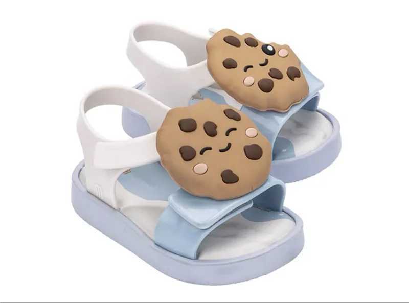 Summer childrens sandals cute cookies jelly shoes boys casual beach shoes girls baby shoes W240821