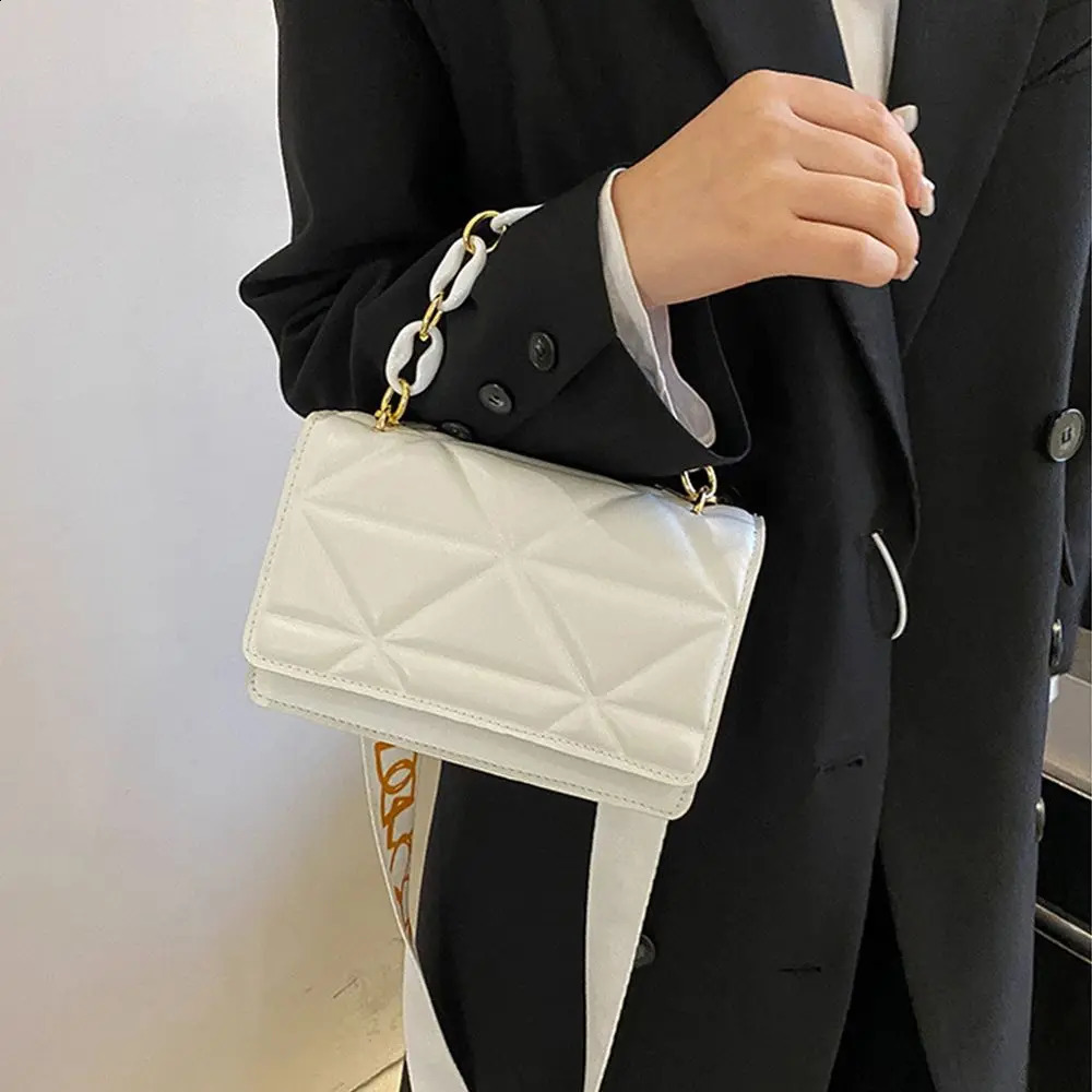 Winter Large Shoulder Bags for Women Stone Pattern PU Leather Crossobdy Pink Tote Handbags Chains Shopper Clutch Purs y240919