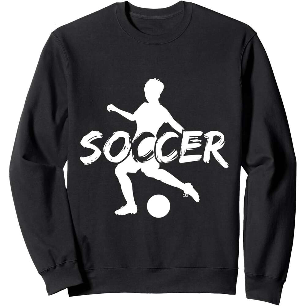 Long Sleeve Shirts for Men sweatshirt Great Penalty Kick Soccer Player n Fan Sweatshirt T shirt Tee Streetwear Casual tops clothes