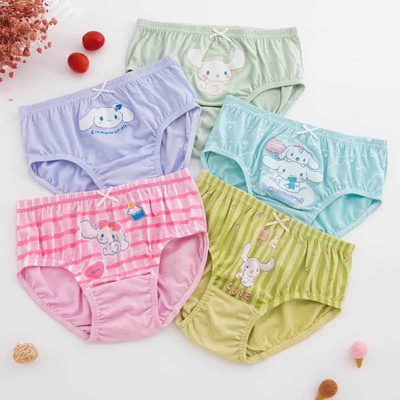 5PCS/LOT Cinnamorolls Cotton Soft Pants Briefs Children Baby Boys Panties Cartoon Kids Underpants Kids Underwear for Girls Y240821