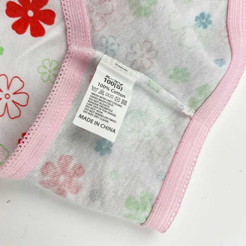 6Pc/Lot Cotton Panties Girls Kids Short Briefs Child Underwear Child Cartoon Shorts Underpants Children Girl Panties Cute Summer Y240821