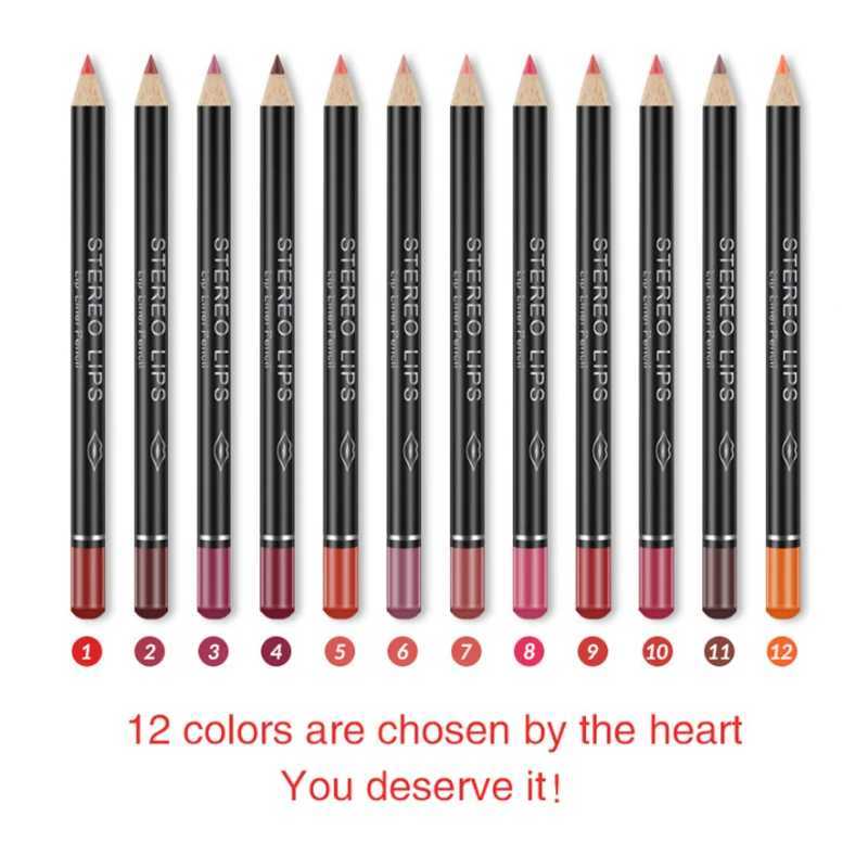 Lip Liner Eyeliner Cheap Makeup Brown Korean Lipsticks Lipstick Pencil Dark Black Long Lasting Waterproof LipsXJ241209
