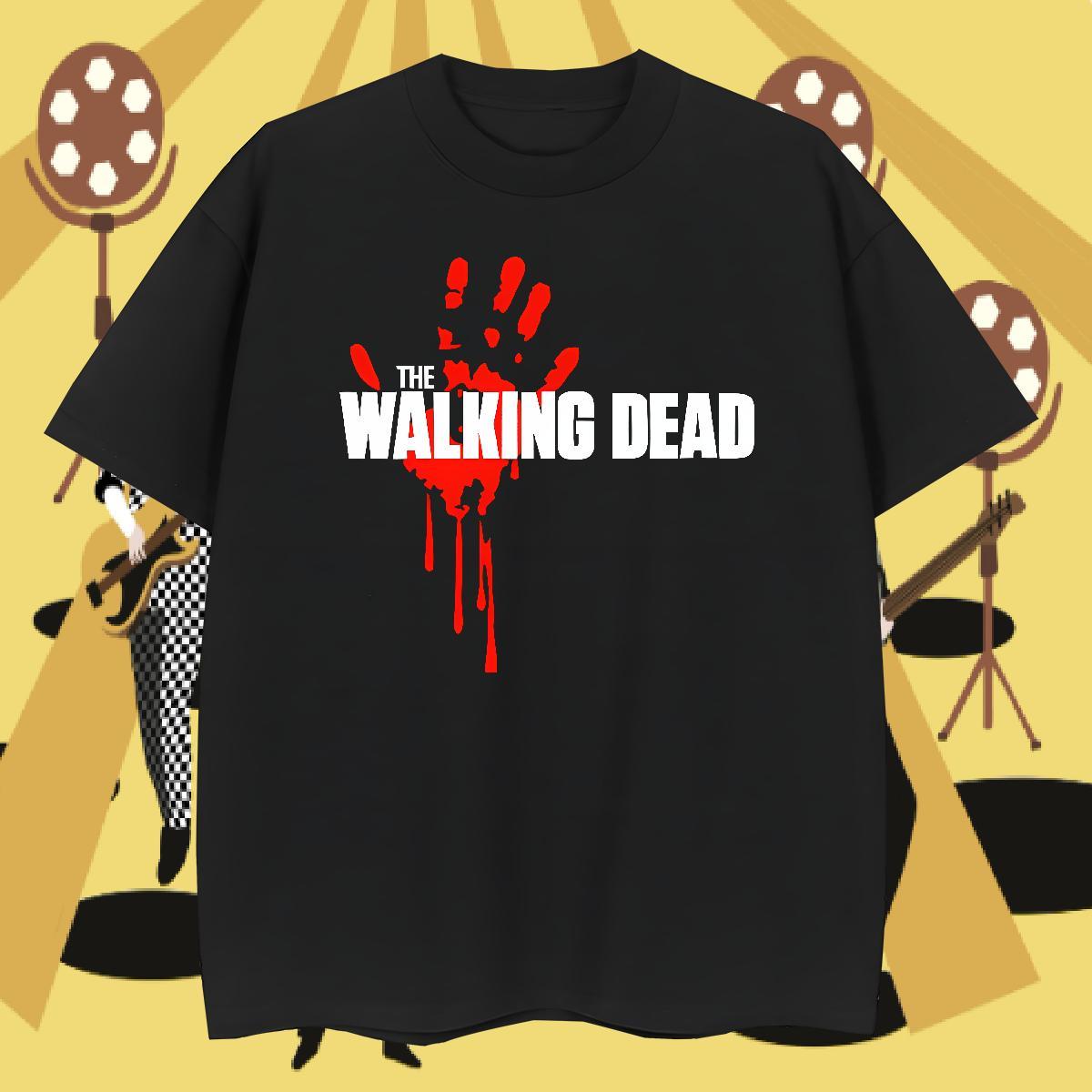 Fashion Casual scary Tshirts 100% Cotton 230g T shirt Custom Printing Hip Hop Street Breathable Soft High Quality Clothings
