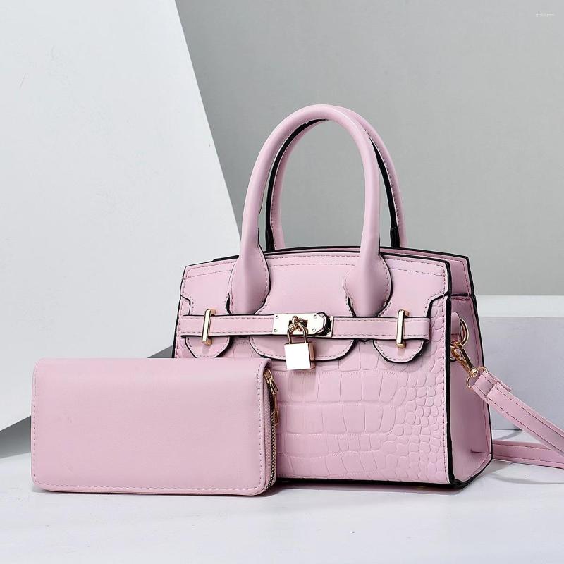 Free Shipping Bag 2025 High-quality Large-capacity Handbag Fashion Two-piece Set Mother Women's Crossbody Stylish Hundred