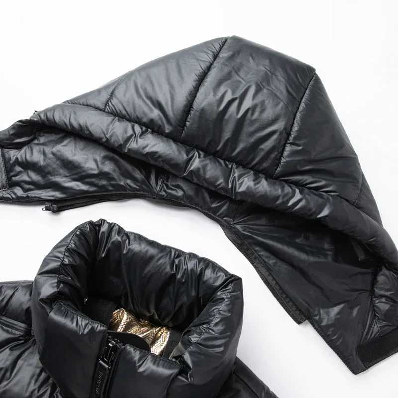 Puffer jacket Hooded Down Jacket for Mens Winter Short Windproof Cold Resistant and Thickened Warm Jacket M240821