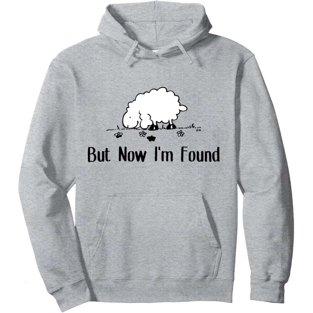 Hoodie for Mens Womens Funny Sheep But Now Found Adult Men Women Pullover Hoodie Hoodies Sweatshirt pullover jacket Long sleeve