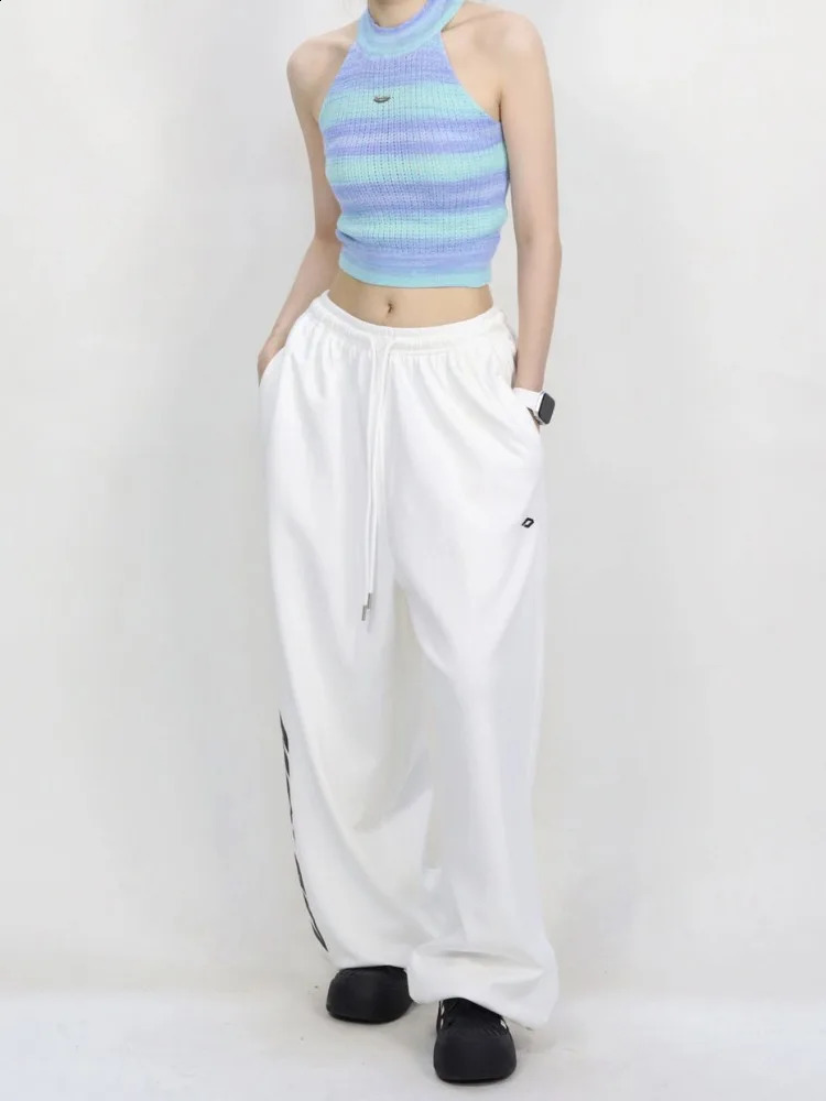 HOUZHOU Y2k Vintage Baggy Womans Sweatpants Oversized Korean Fashion Harajuku Streetwear Pants Japnese Style Hip Hop Trousers 240820