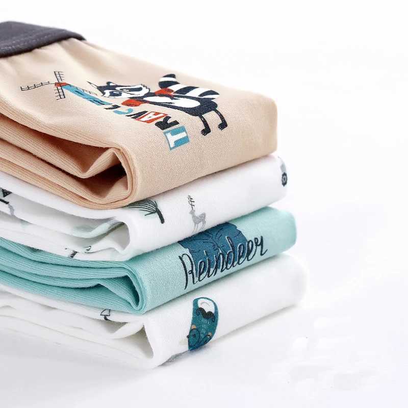 New Arrival Boys Underwear Cartoon Car Panties for Teenage Cotton Children Breathable Cute Boxers 4pcs/pack 6 8 10 12 14 Years Y240821