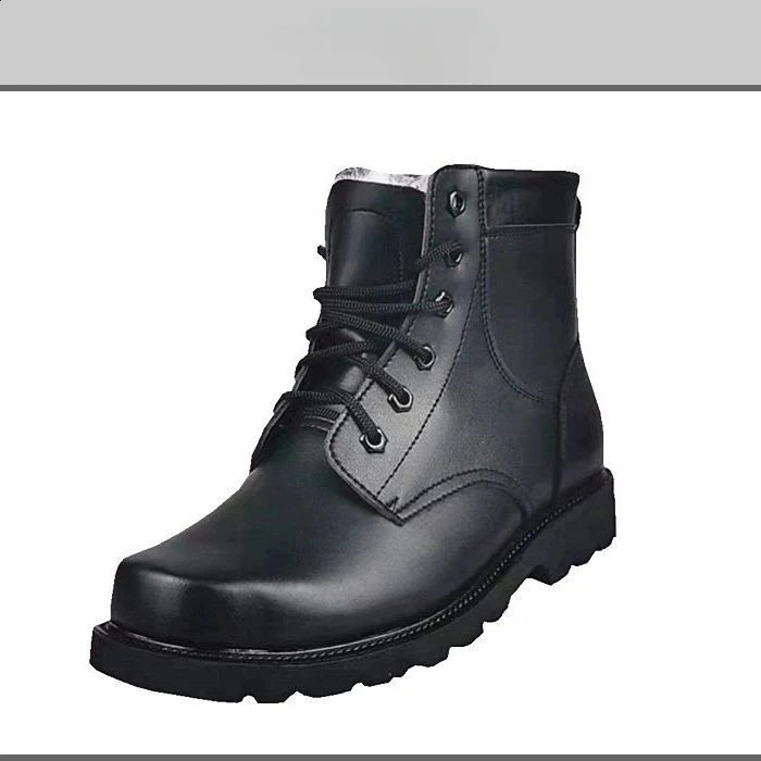 lace up classic leather warm boots mens Chelsea boots winter casual shoes comfortable ankle mens TY23 240821