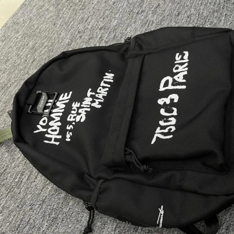 Women Y2k Aesthetic Letter Print Schoolbag Streetwear All Match Fashion Simple Backpack Vintage Casual Trendy Backpacks 240820