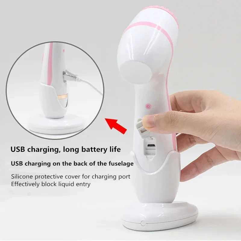 NEW Cleansing Brush Sonic Nu Face Rotating Cleansing Brush Galvanica Facial Spa System Can Deeply Clean and Remove Blackheads Y240821