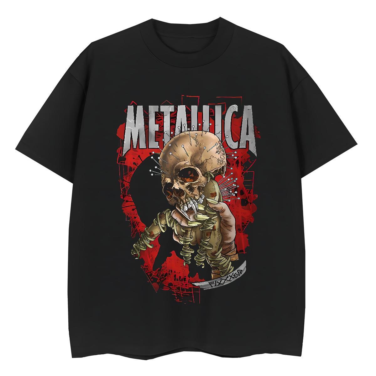 2024 Summer Tshirts 100% Cotton 230g Sports Casual skull Breathable Short Sleeve T Shirts Men Unisex DIY Printed Tees