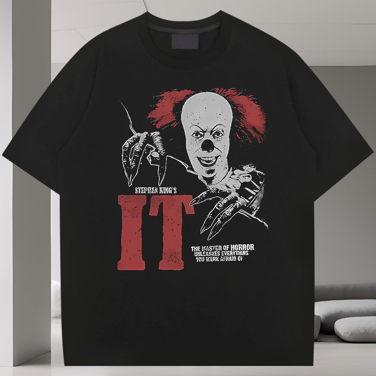 Classic Men Clothes T-Shirt 230g Cotton Casual joker Breathable Short Sleeve T-Shirts for Men Cool Design Custom Anime Tshirts