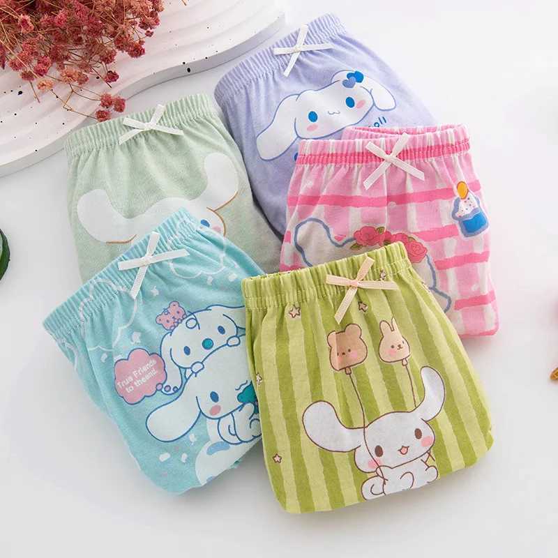 5PCS/LOT Cinnamorolls Cotton Soft Pants Briefs Children Baby Boys Panties Cartoon Kids Underpants Kids Underwear for Girls Y240821