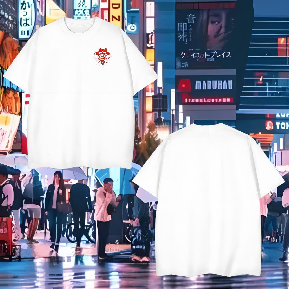 2024 scary Tshirt for Man Woman 230g 100% Cotton Men T Shirts Oversized 4XL Spring Summer Crew Neck Breathable Loose Fit Clothings
