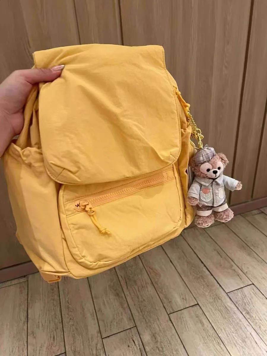 Preppy Style Flap Nylon Womens Backpack Niche Design School Womens Backpack Travel Girls Backpack Shoulder Strap Womens Backpack 240808