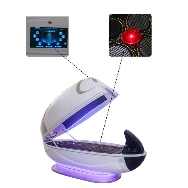 Factory Price far infrared ozone sauna spa capsule dry steam therapy slimming sauna pod
