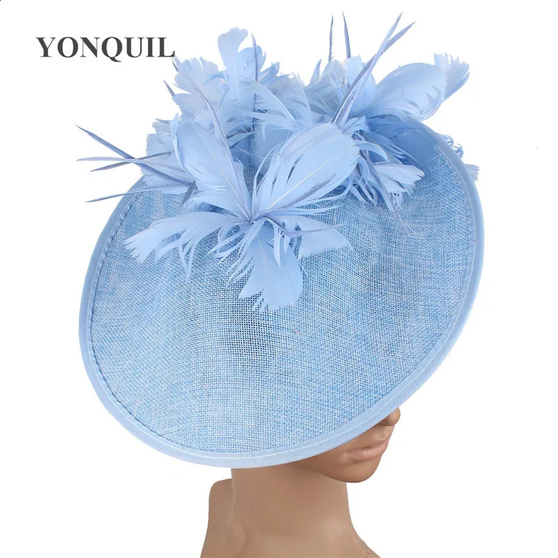 Vintage Chic Party Fascinators Hat Elegant Womens Ladies Vintage Headpiece Hair Pins For Formal Occasion Church Chic Fedora Caps 240808