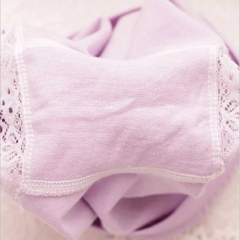 3Pc Girls Cotton Lace Boxer Kids UnderPants Children Underwear Girls Safety Underwear suit 2-10 years Y240821