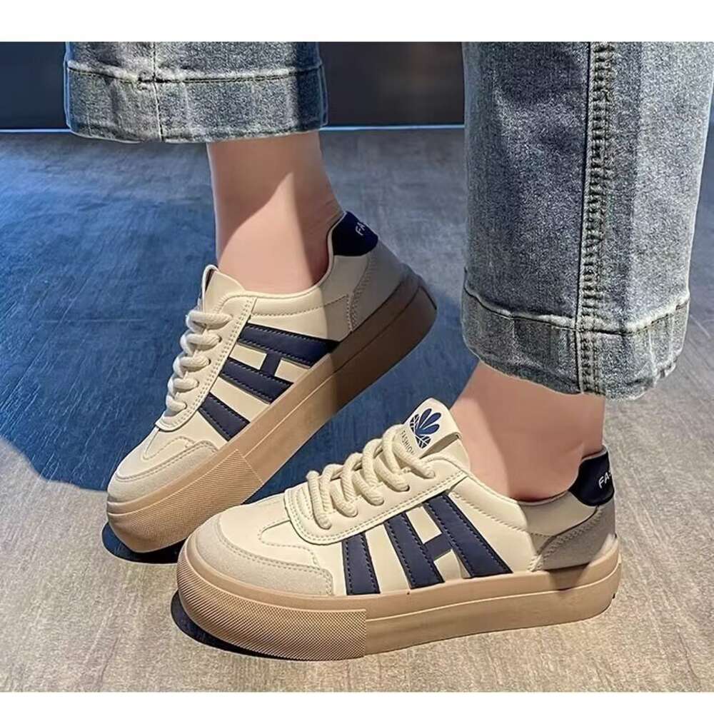 Ddmysports Forrest Gump For Women Autumn New Casual Sports Thick Small White Soft Sole Running Moral Training Board Shoes OUTDOOR