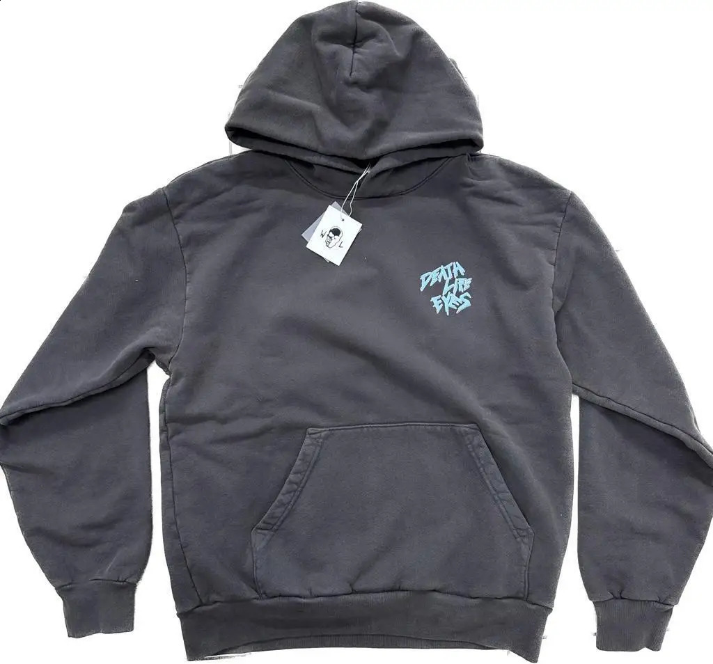 Streetwear Hoodie Y2K Mens Hip Hop Skull Graphic Print Oversized Hoodie Sweatshirt Harajuku Gothic Pullover Hoodie Clothing 240809