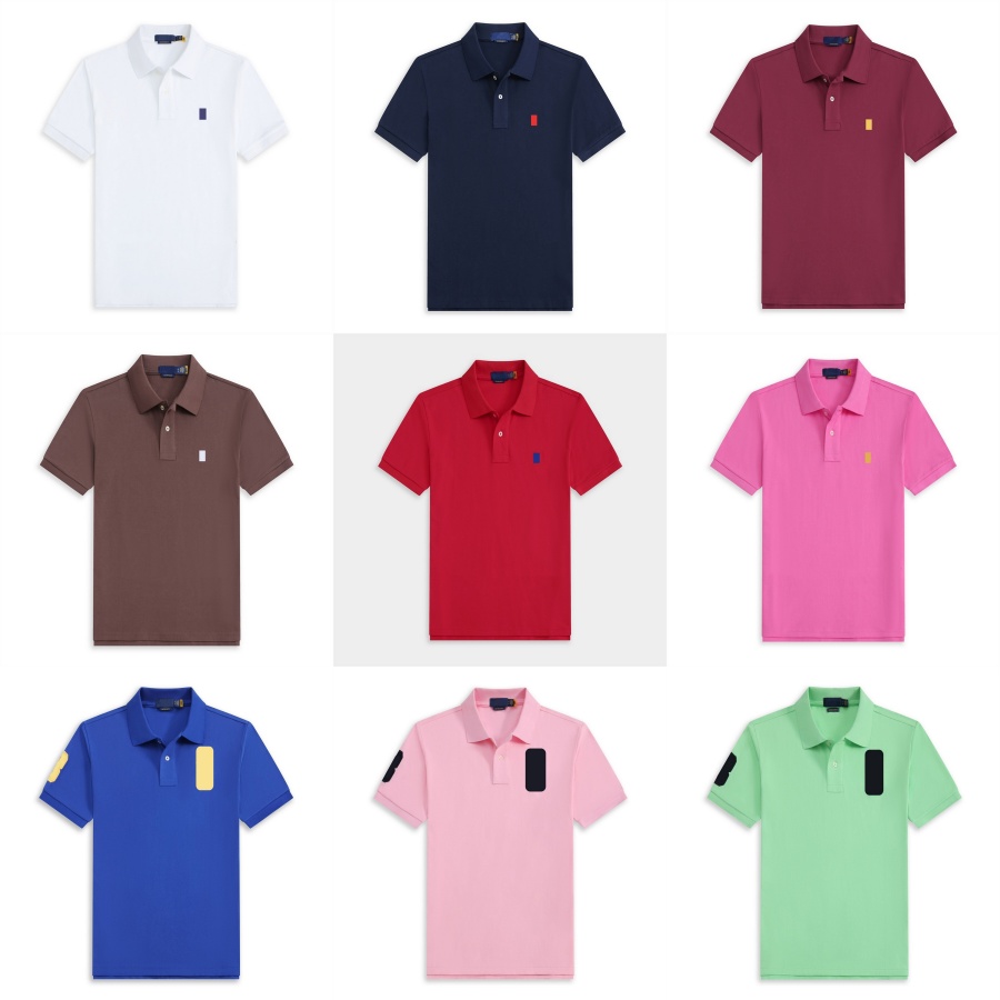 Men Designer T Shirts Mens Polo Woman Tshirts Designer Women Horse Polos Mens Designer Polo Shirt Short Sleeve Cotton Summer Men Polo Shirt Fashion Classic Top 20ss